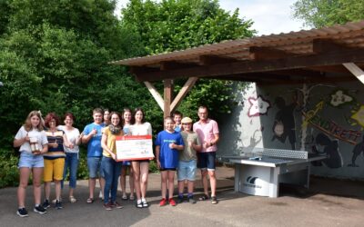 BLAPF-Fonds unterstützt Jugendtreff in Muttensweiler mit 500€