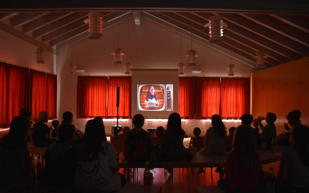 „Kino&Popcorn beim Kinderferienprogramm in Kirchdorf wird durch BLAPF-Fonds unterstützt