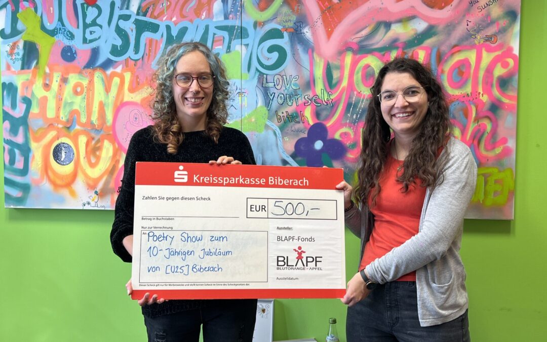 [U25] feiert 10-jähriges Jubiläum mit Poetry-Show